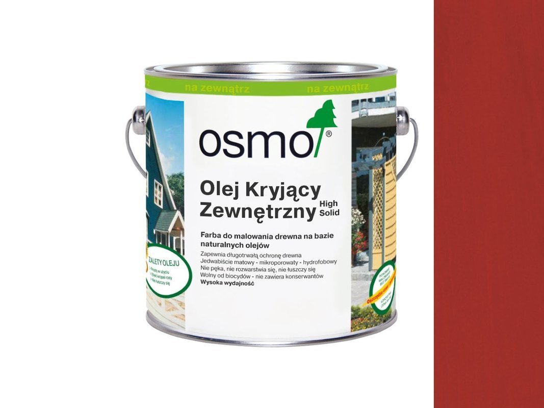 OSMO Olej Kryjący 2311 CZERWIEŃ KARMINOWA 125ml